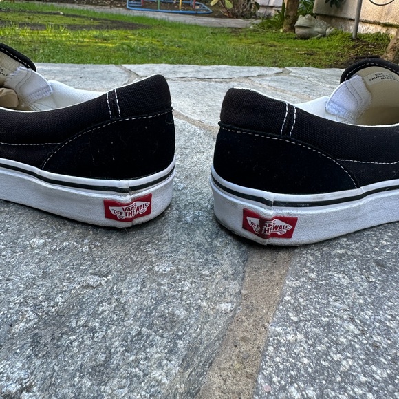 EUC Sample HTF slight platform Suede and canvas Vans - Picture 5 of 8